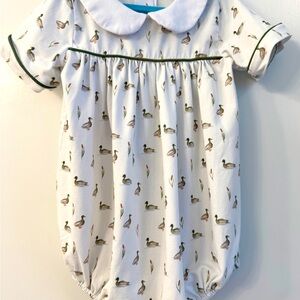 Duck Print Kids One Piece